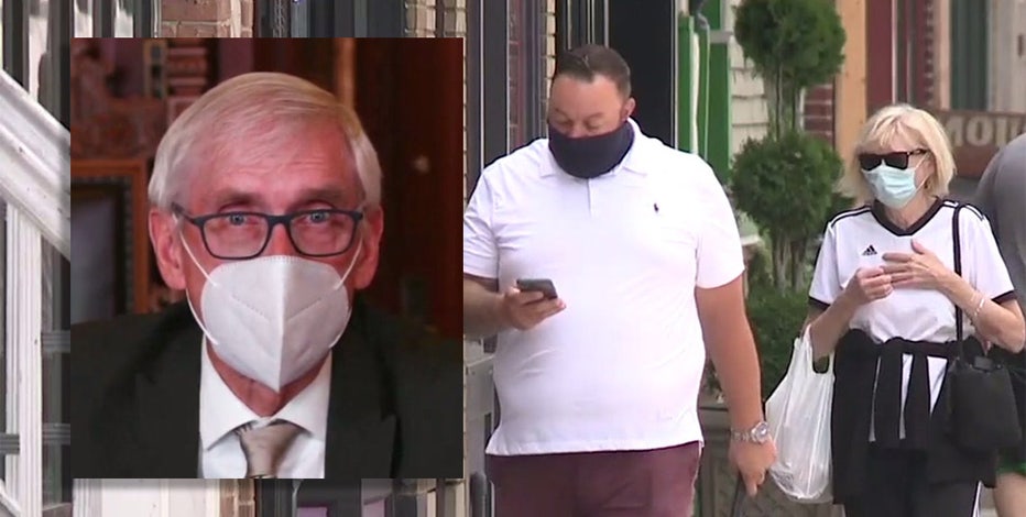 'Do our part:' Gov. Evers continues call for social distancing, masks; some skeptical of return to schools