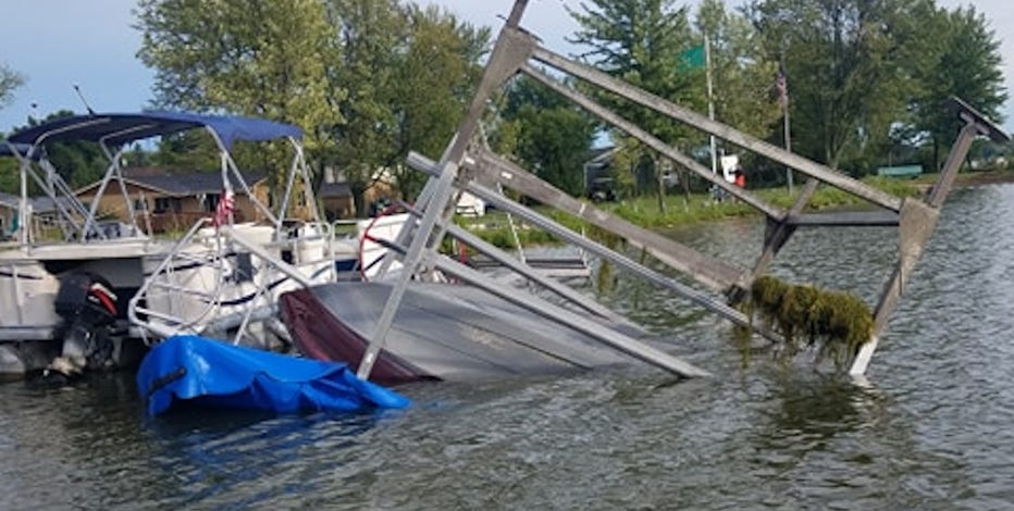 National Weather Service: EF-0 tornado touched down in Camp Lake Monday