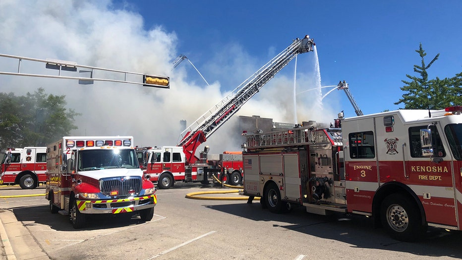 'It's Shocking:' Fire Damages Historic Kenosha Building On 22nd Avenue ...