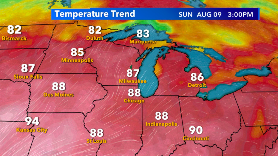Summer heat returns this weekend, temps will likely be warmer than ...