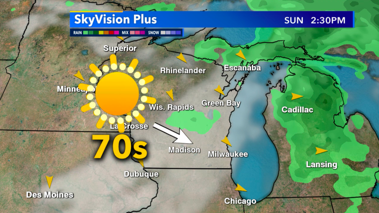 Cool, dreary weather stuck over Wisconsin all week, sunshine will