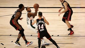 Bucks on the ropes, Heat look to finish historic sweep