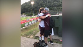 ‘You couldn’t help but cry’: Hospice nurse helps fulfill patient’s wish to watch son’s football game