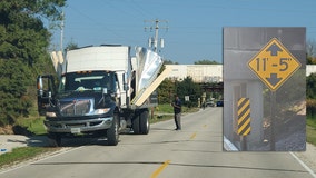 'Do the math:' Caledonia police jab at truckers about low bridge