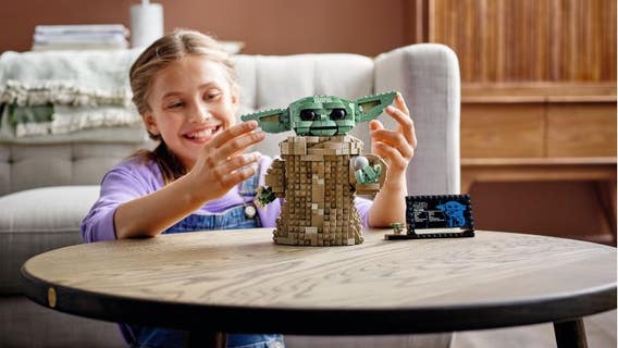 The Force is strong with Lego's new Baby Yoda construction set