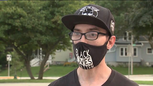 Rosati's worker fired over BLM mask cited for disorderly conduct