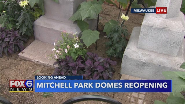 Mitchell Parks Domes sets reopening date for Saturday, Sept. 26