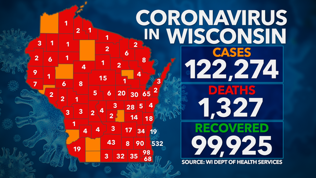 Wisconsin DHS launches new web tool as virus deaths climb