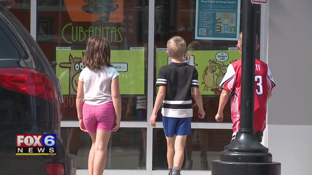 Get out, enjoy a 'Storywalk' at Drexel Town Square in Oak Creek