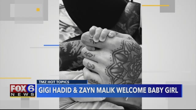 TMZ: Gigi Hadid and Zayn Malik welcome a baby girl