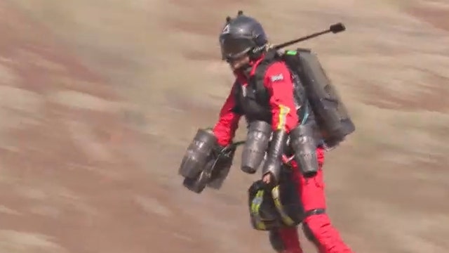 Jet suit paramedic that could reach remote patients tested in UK