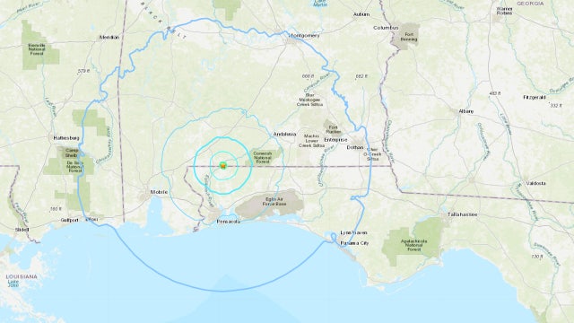 Small earthquake rattles northwest Florida