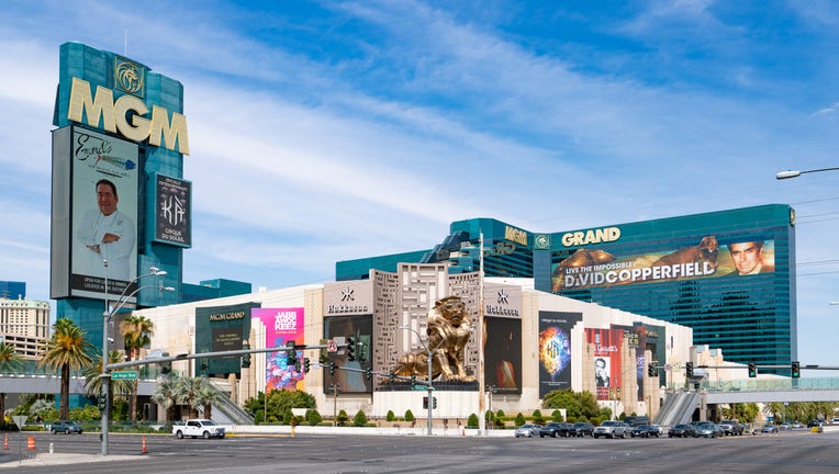 LAS VEGAS, NV - AUGUST 16: General views of the MGM Grand Las Vegas Hotel & Casino on August 16, 2020 in Las Vegas, Nevada. (Photo by AaronP/Bauer-Griffin/GC Images)
