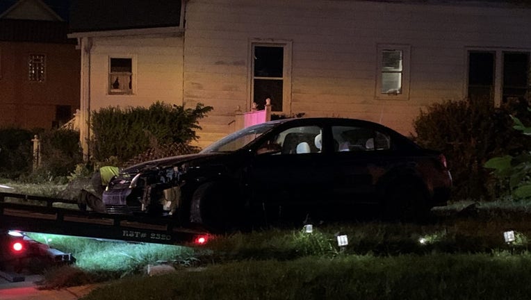 Crash near Courtland Avenue and Hopkins Street in Milwaukee