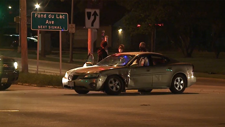 Collision at 76th and Villard, Milwaukee