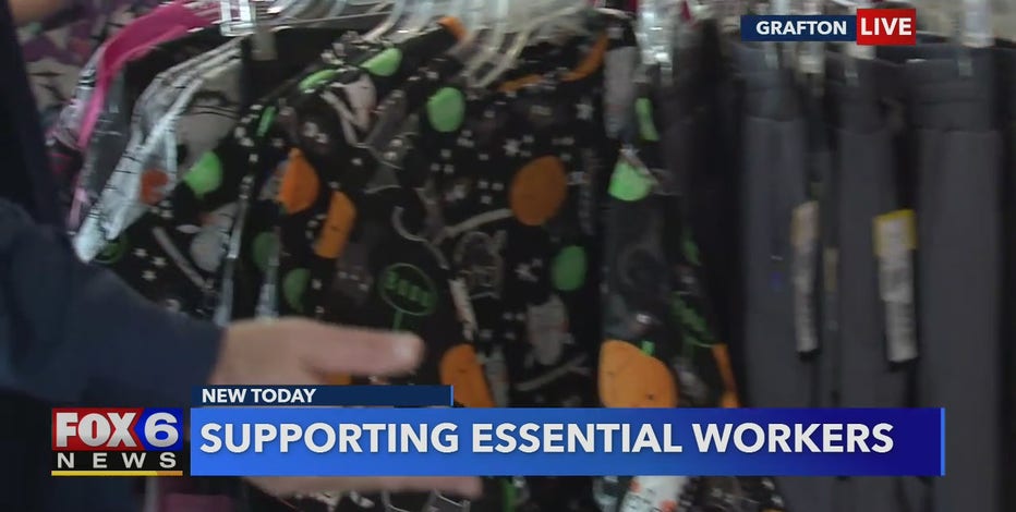 Scrubs and Above in Grafton brings fresh looks to essential workers