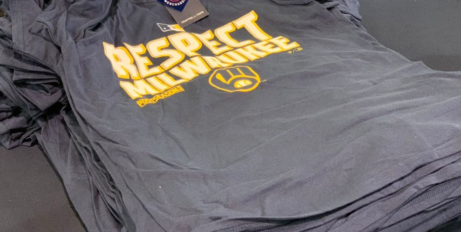 Milwaukee Brewers offer postseason gear for fans at Miller Park