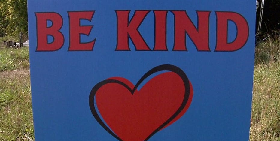 Sussex woman creates 'Be Kind' signs to send positive message