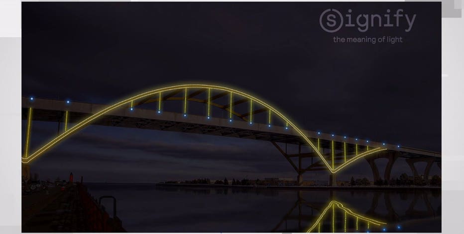 Mark your calendar: Hoan Bridge lighting set for Oct. 22