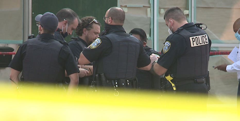 Man fatally shot during argument near 36th and National; 2 arrested
