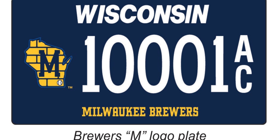 WisDOT offers new Brewers logo license plates for your vehicle