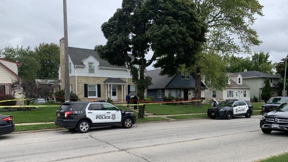 Scene of homicide near 68th and Silver Spring