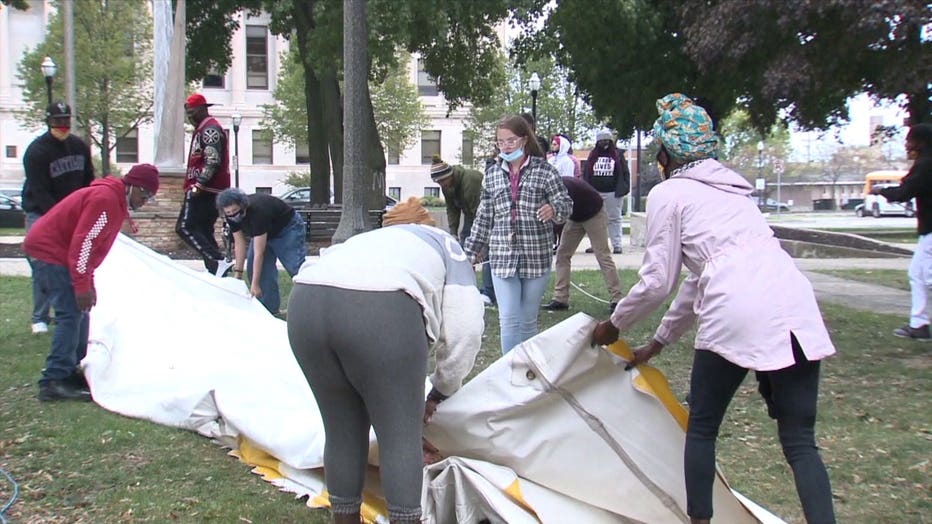 24-hour protest for Jacob Blake