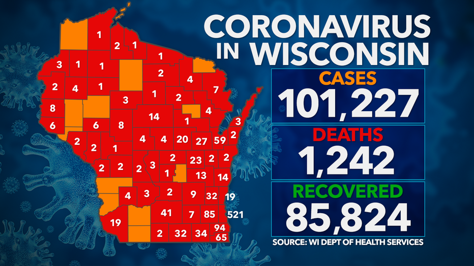 Coronavirus in Wisconsin: Sunday, Sept. 20