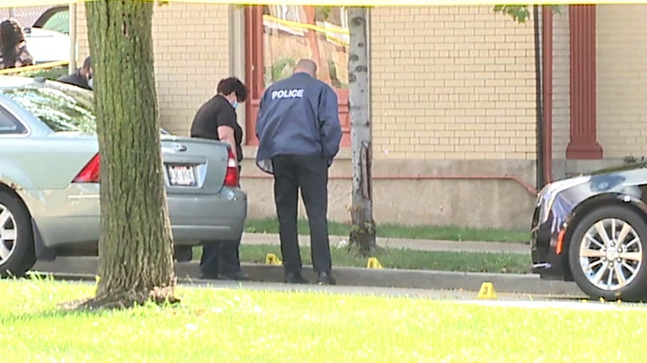 Shooting at funeral home near Fond du Lac and Townsend