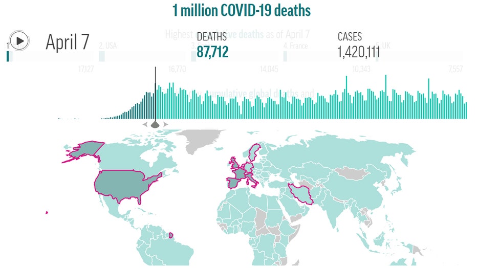 COVID-19 interactive map