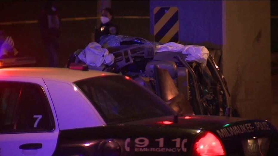 Fatal crash at Fond du Lac and Locust, Milwaukee