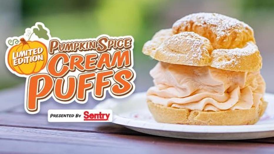 Pumpkin Spice Cream Puffs (Credit: Wisconsin State Fair)