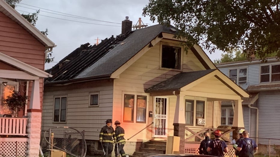 Fire damages home near 31st and Villard in Milwaukee