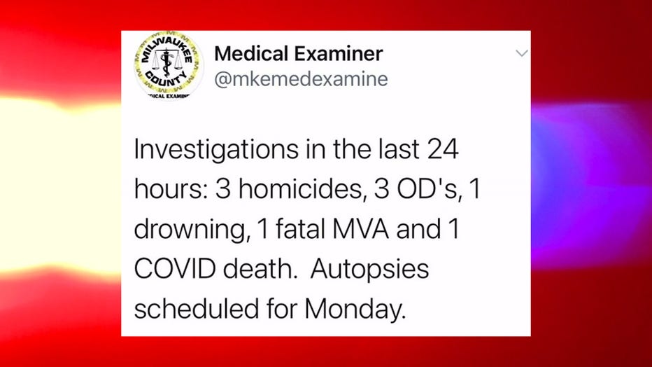 Medical examiner investigates at least 9 weekend deaths