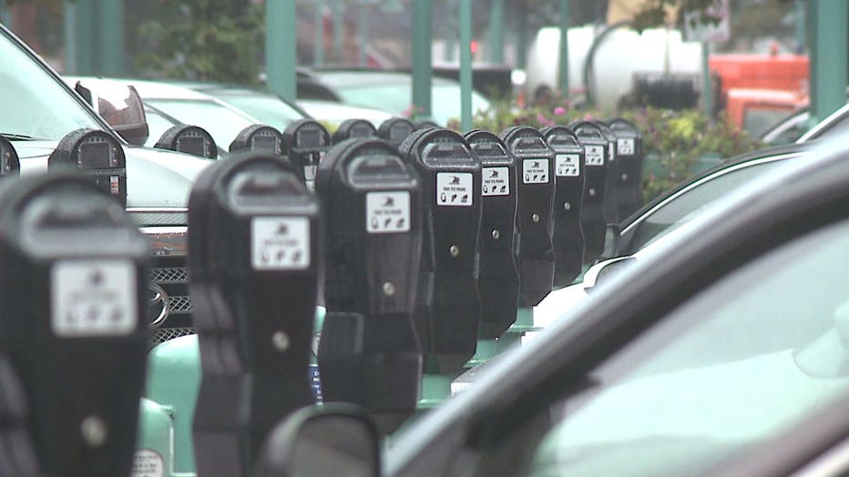 Metered parking, Milwaukee