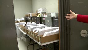 Waukesha ballots in vault before police escort for counting