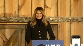 First lady delivers remarks in West Bend as election nears