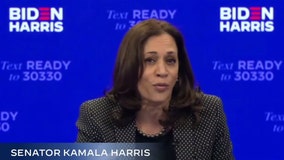 Kamala Harris holds virtual early vote rally in Milwaukee Tuesday