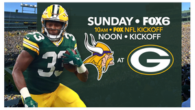 Only on FOX6: Packers back at Lambeau to tackle Vikings