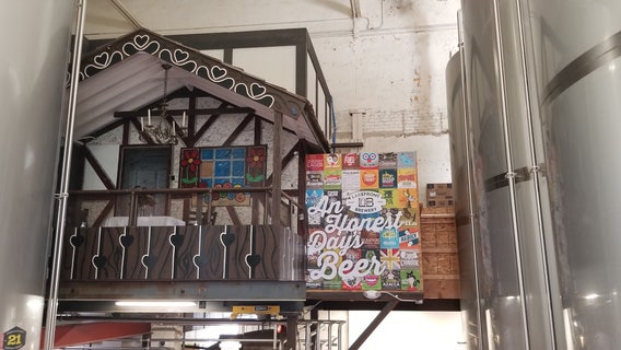 Bernie Brewer's original chalet open for date night