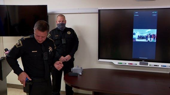 Racine Co. Sheriff demonstrates body cams to promote transparency
