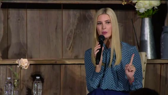 Ivanka Trump campaigns for President Trump in Milwaukee Oct. 20