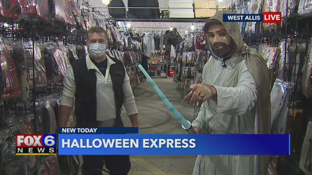 Halloween Express at State Fair Park has thousands of costumes