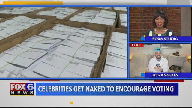 TMZ: Celebrities are stripping down to promote voting