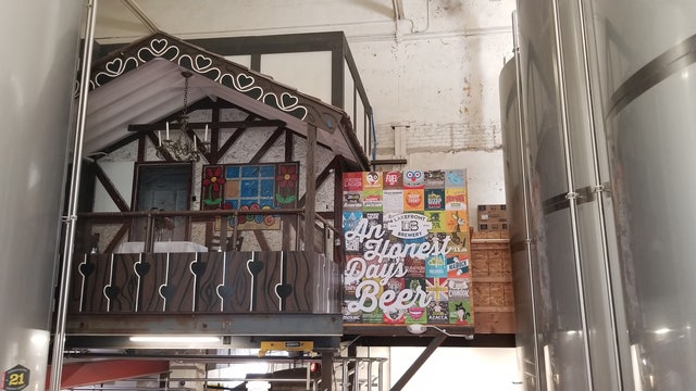 Bernie Brewer's original chalet open for date night