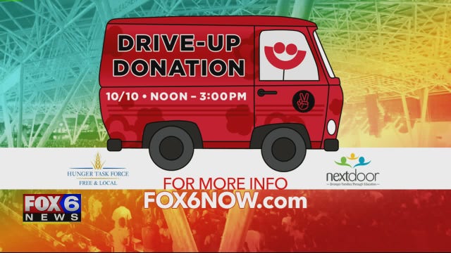 Drive-Up Donation event to benefit Hunger Task Force, Next Door
