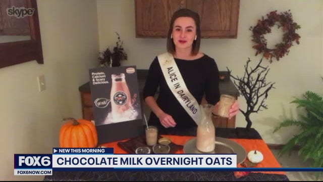 Change up your overnight oats routine with chocolate milk