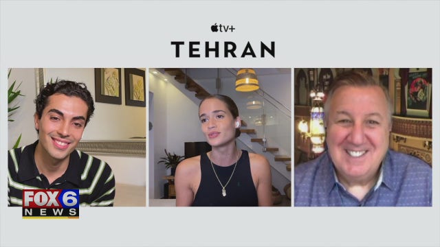 Gino talks with stars of new tv series 'Tehran'