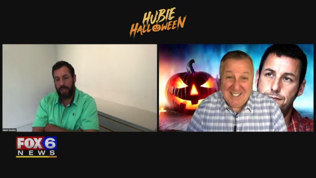 Gino talks with Adam Sandler about new film "Hubie Halloween"