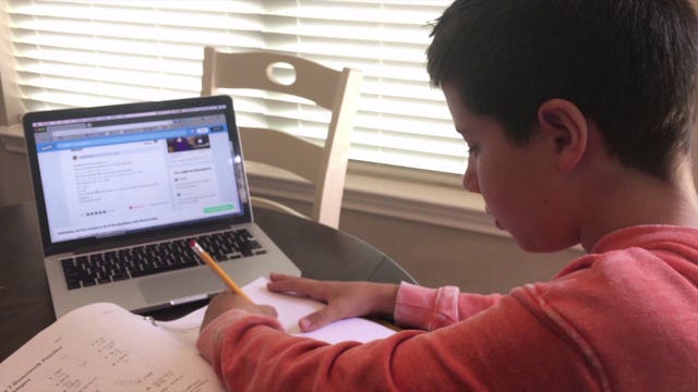 'Not as good as in-person:' Day in the life of a virtual teacher